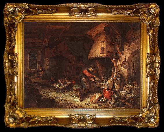framed  Anthony Van Dyck An Alchemist, ta009-2